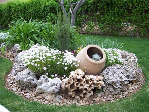 Arredo giardino Rubiera Reggio Emilia – fioriere articoli sassi bianchi vasi  da esterno rocce ciottoli