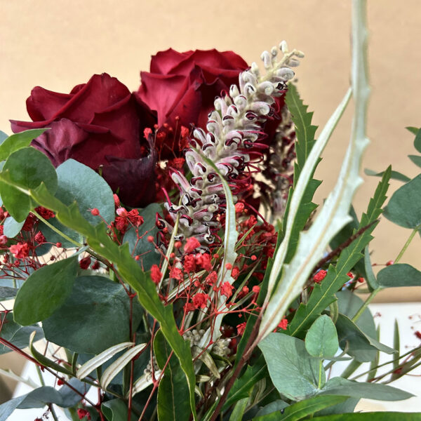 Confezione da 3 rose rosse - immagine 3
